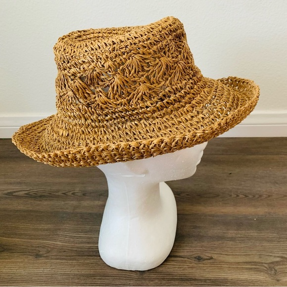 Tropical friends 100% straw hat - Picture 1 of 9